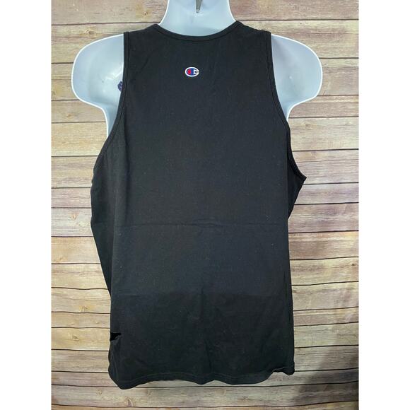 University of Iowa Tank Top Men’s XL Black Yellow Champion Sleeveless Hawkeyes - Picture 2 of 9